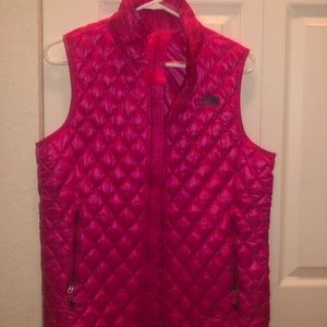 Pink North Face Vest!